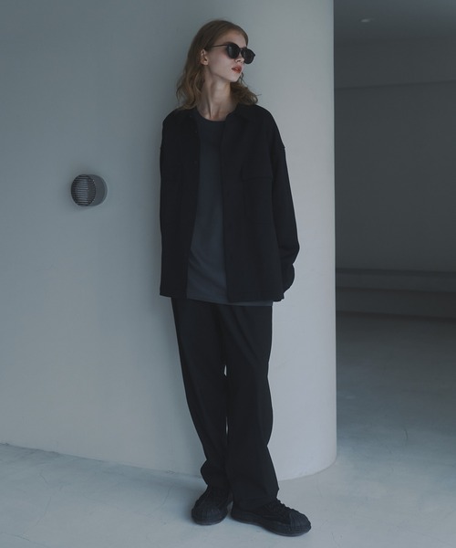 DOOPZ（ドープス）の「HEAVY PUNCH CPO JACKET - ヘビーポンチCPOジャケット（その他アウター・メンズ・ブラック/チャコールグレー・SMALL/MEDIUM/LARGE）」の14枚目の写真