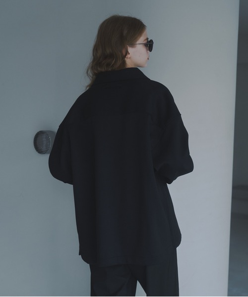 DOOPZ（ドープス）の「HEAVY PUNCH CPO JACKET - ヘビーポンチCPOジャケット（その他アウター・メンズ・ブラック/チャコールグレー・SMALL/MEDIUM/LARGE）」の9枚目の写真