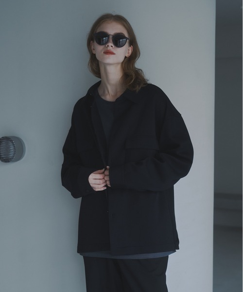 DOOPZ（ドープス）の「HEAVY PUNCH CPO JACKET - ヘビーポンチCPOジャケット（その他アウター・メンズ・ブラック/チャコールグレー・SMALL/MEDIUM/LARGE）」の3枚目の写真