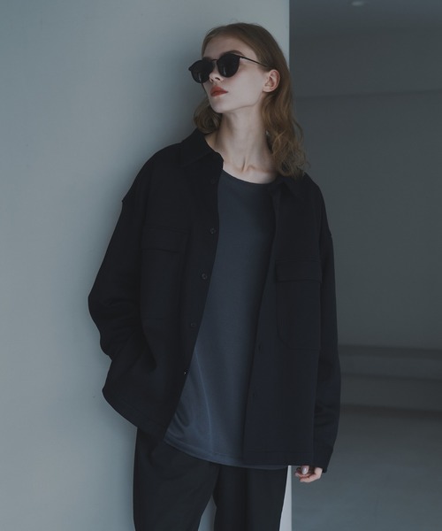 DOOPZ（ドープス）の「HEAVY PUNCH CPO JACKET - ヘビーポンチCPOジャケット（その他アウター・メンズ・ブラック/チャコールグレー・SMALL/MEDIUM/LARGE）」の5枚目の写真