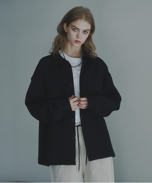 DOOPZ（ドープス）の「HEAVY PUNCH CPO JACKET - ヘビーポンチCPOジャケット（その他アウター・メンズ・ブラック/チャコールグレー・SMALL/MEDIUM/LARGE）」の22枚目の写真