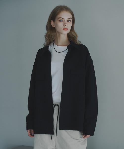 DOOPZ（ドープス）の「HEAVY PUNCH CPO JACKET - ヘビーポンチCPOジャケット（その他アウター・メンズ・ブラック/チャコールグレー・SMALL/MEDIUM/LARGE）」の21枚目の写真