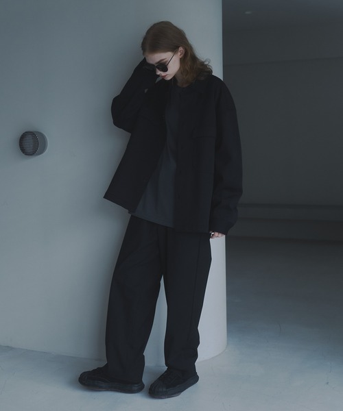 DOOPZ（ドープス）の「HEAVY PUNCH CPO JACKET - ヘビーポンチCPOジャケット（その他アウター・メンズ・ブラック/チャコールグレー・SMALL/MEDIUM/LARGE）」の16枚目の写真