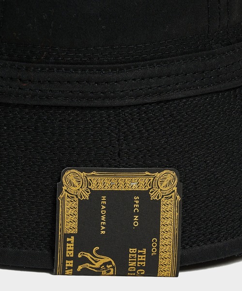 DELUXE(デラックス)の「H.W.DOG x DELUXE HAT(ハット・メンズ・ブラック・MEDIUM)」の4枚目の写真