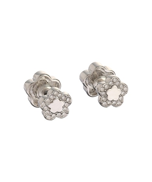 MARY QUANT（マリークワント）の「ビジューデイジーデュオ ピアス（ピアス（両耳用）・レディース・シルバー/ゴールド/ピンクゴールド・FREE）」の5枚目の写真
