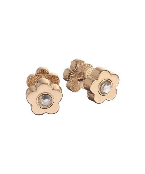 MARY QUANT（マリークワント）の「ビジューデイジーデュオ ピアス（ピアス（両耳用）・レディース・シルバー/ゴールド/ピンクゴールド・FREE）」の11枚目の写真