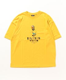 bearded man 刺繍 半袖Tシャツ