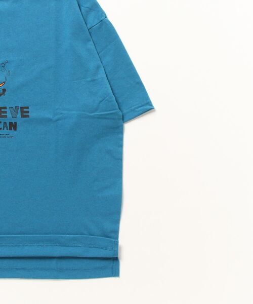 FUNALIVE(ファンアライブ)の「bearded man 刺繍 半袖Tシャツ(Tシャツ/カットソー・メンズ・その他3/その他4/D/ピンク/杢グレー・M/L/LL)」の7枚目の写真