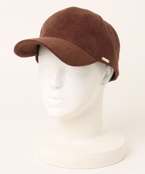 Doux archives(ドゥアルシーヴ)の「コーデュロイキャップ(キャップ・レディース・ブラウン/ピンク/ブラック・FREE)」の8枚目の写真