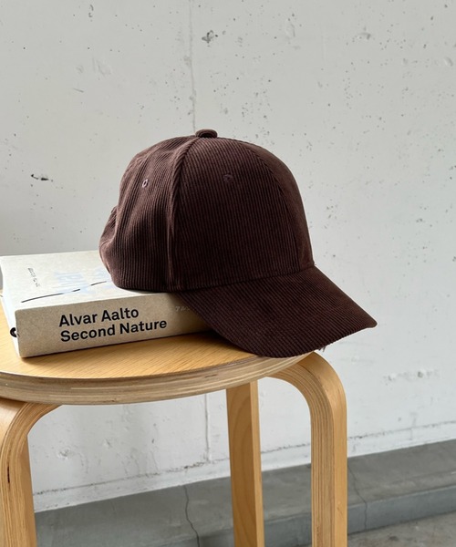Doux archives(ドゥアルシーヴ)の「コーデュロイキャップ(キャップ・レディース・ブラウン/ピンク/ブラック・FREE)」の14枚目の写真