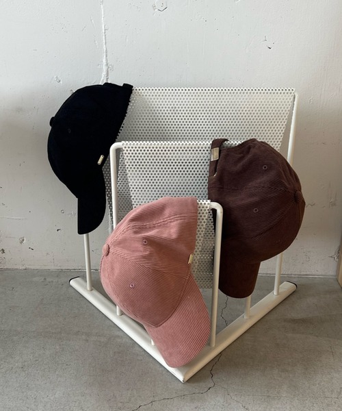 Doux archives(ドゥアルシーヴ)の「コーデュロイキャップ(キャップ・レディース・ブラウン/ピンク/ブラック・FREE)」の6枚目の写真