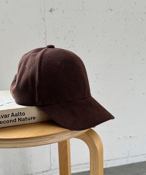 Doux archives(ドゥアルシーヴ)の「コーデュロイキャップ(キャップ・レディース・ブラウン/ピンク/ブラック・FREE)」の13枚目の写真