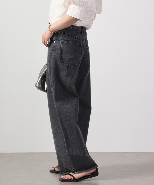 Blasty(ブラスティー)の「BLASTY カーブデニム(デニムパンツ・レディース・ブラック/サックスブルー/ライトブルー・M)」の7枚目の写真