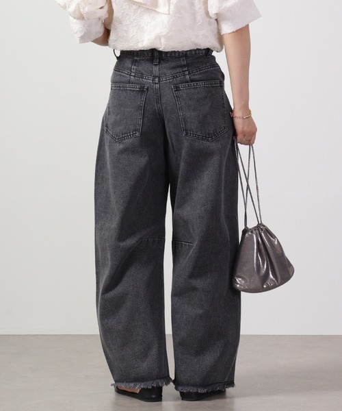 Blasty(ブラスティー)の「BLASTY カーブデニム(デニムパンツ・レディース・ブラック/サックスブルー/ライトブルー・M)」の8枚目の写真