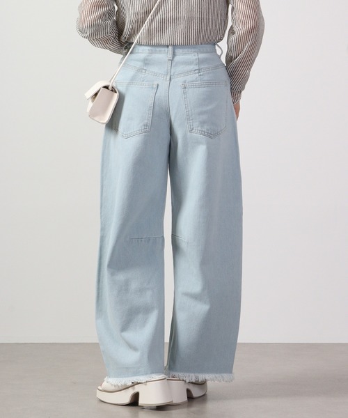 Blasty(ブラスティー)の「BLASTY カーブデニム(デニムパンツ・レディース・ブラック/サックスブルー/ライトブルー・M)」の17枚目の写真