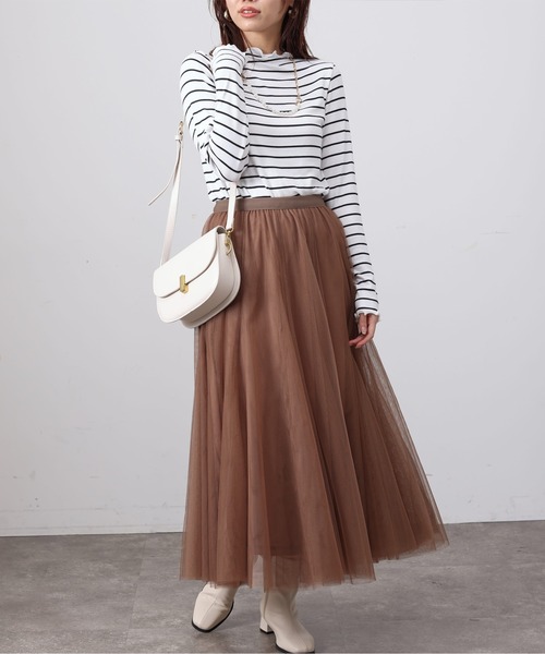 Chez toi（シェトワ）の「メロー長袖T（Tシャツ/カットソー・レディース・オフホワイト/アイボリー/ブルー/ブラック・FREE）」の15枚目の写真