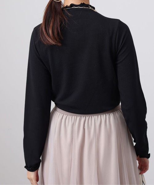 Chez toi（シェトワ）の「メロー長袖T（Tシャツ/カットソー・レディース・オフホワイト/アイボリー/ブルー/ブラック・FREE）」の20枚目の写真