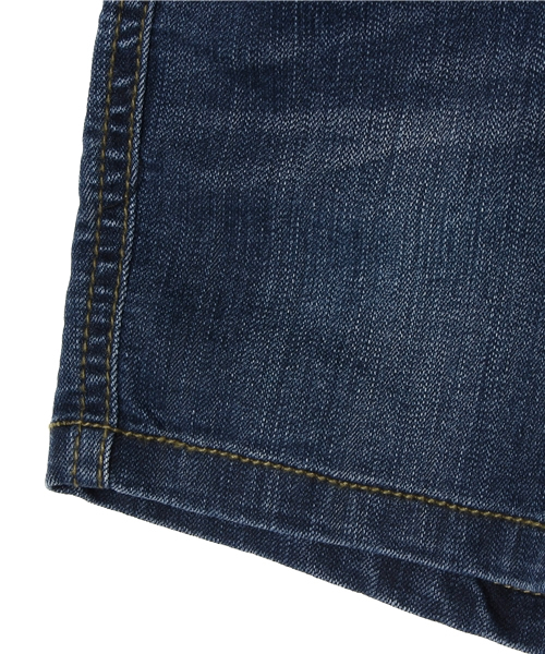 CIAOPANIC TYPY（チャオパニックティピー）の「KIDS デニムイージーショートパンツ（デニムパンツ・キッズ・インディゴブルー/ホワイト・105/125/115/135/95）」の6枚目の写真