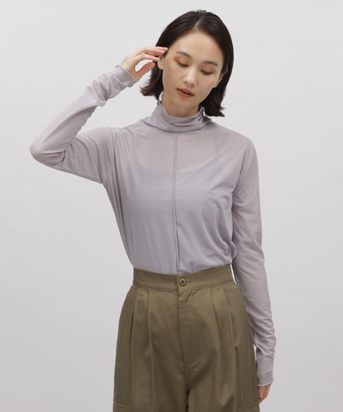 LAKOLE（ラコレ）の「ハイネックインナー / 972294（その他トップス・レディース・ホワイト/グレー/ブラック/レッド・MEDIUM/SMALL）」の3枚目の写真