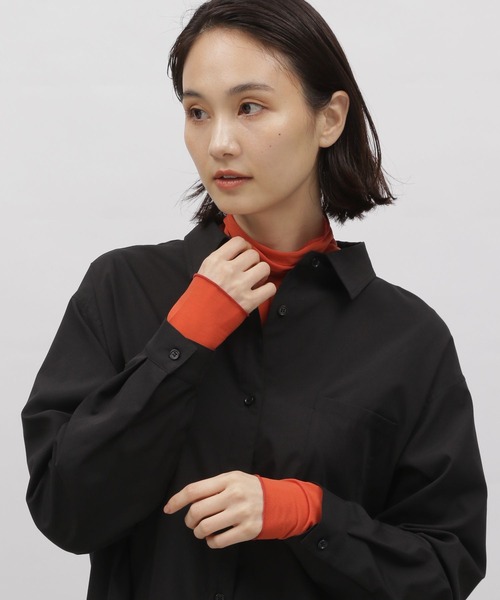 LAKOLE（ラコレ）の「ハイネックインナー / 972294（その他トップス・レディース・ホワイト/グレー/ブラック/レッド・MEDIUM/SMALL）」の4枚目の写真