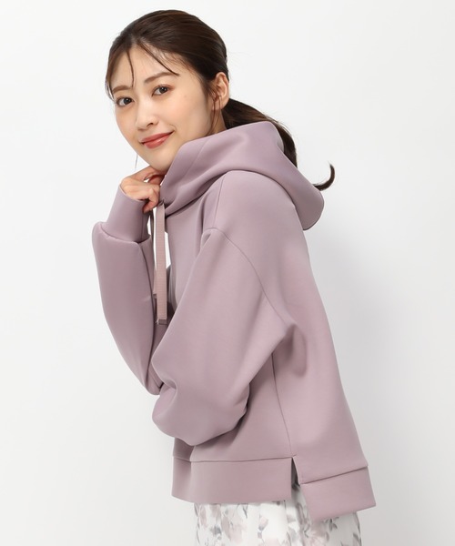 MISCH MASCH（ミッシュマッシュ）の「■2023秋冬新作■ダンボールニットプルオーバー/MM338203（パーカー・レディース・モカ/ライトブルー/ピンク/ブラック・M/S）」の9枚目の写真