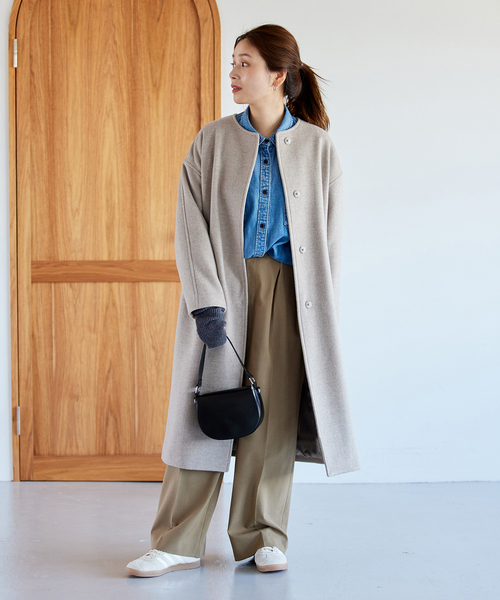 JOURNAL STANDARD（ジャーナルスタンダード）の「カシミヤアームウォーマー（手袋・レディース・ブラック/ブルー/グレー/ブラック系その他・FREE）」の22枚目の写真