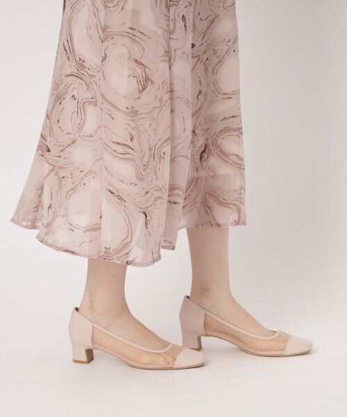 ESPERANZA(エスペランサ)の「◆メッシュドットヒールパンプス 結婚式二次会 パーティー(パンプス・レディース・チョコ/ブラック系8・24.0cm/23.5cm/22.5cm/24.5cm/23.0cm)」の20枚目の写真