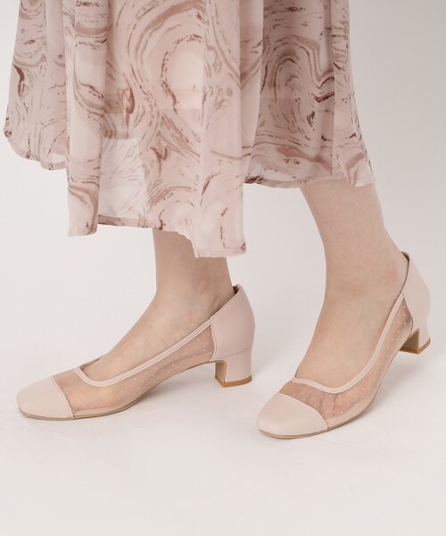 ESPERANZA(エスペランサ)の「◆メッシュドットヒールパンプス 結婚式二次会 パーティー(パンプス・レディース・チョコ/ブラック系8・24.0cm/23.5cm/22.5cm/24.5cm/23.0cm)」の22枚目の写真