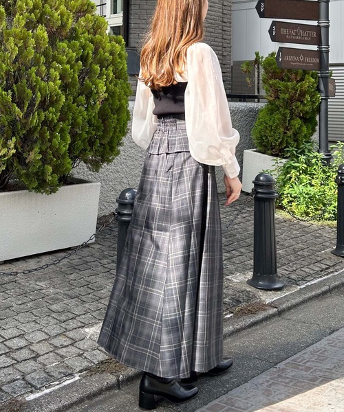 INGNI（イング）の「コルセットドッキングフレア／スカート（スカート