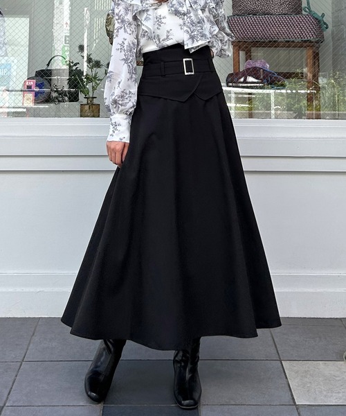 INGNI（イング）の「コルセットドッキングフレア／スカート（スカート