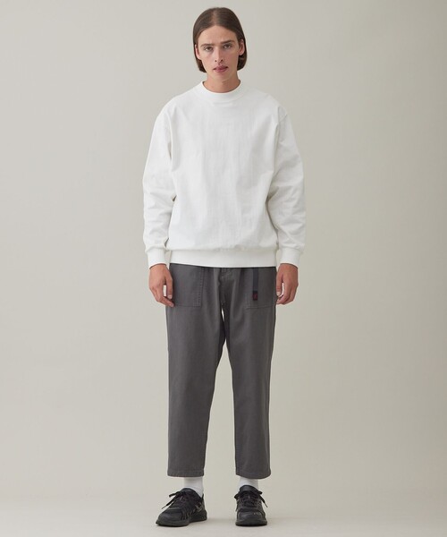 UNFILO(アンフィーロ)の「コットン クルーネックTEE(Tシャツ/カットソー・メンズ・ホワイト系/ワイン系/ネイビー系・SMALL/LARGE/MEDIUM/X-LARGE)」の4枚目の写真