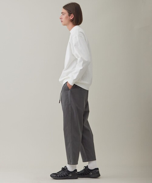UNFILO(アンフィーロ)の「コットン クルーネックTEE(Tシャツ/カットソー・メンズ・ホワイト系/ワイン系/ネイビー系・SMALL/LARGE/MEDIUM/X-LARGE)」の5枚目の写真