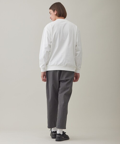 UNFILO(アンフィーロ)の「コットン クルーネックTEE(Tシャツ/カットソー・メンズ・ホワイト系/ワイン系/ネイビー系・SMALL/LARGE/MEDIUM/X-LARGE)」の6枚目の写真