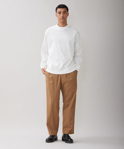 UNFILO(アンフィーロ)の「コットン クルーネックTEE(Tシャツ/カットソー・メンズ・ホワイト系/ワイン系/ネイビー系・SMALL/LARGE/MEDIUM/X-LARGE)」の9枚目の写真