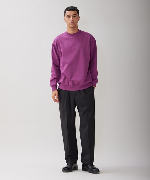 UNFILO(アンフィーロ)の「コットン クルーネックTEE(Tシャツ/カットソー・メンズ・ホワイト系/ワイン系/ネイビー系・SMALL/LARGE/MEDIUM/X-LARGE)」の15枚目の写真