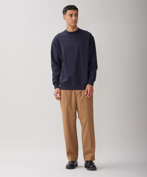 UNFILO(アンフィーロ)の「コットン クルーネックTEE(Tシャツ/カットソー・メンズ・ホワイト系/ワイン系/ネイビー系・SMALL/LARGE/MEDIUM/X-LARGE)」の16枚目の写真