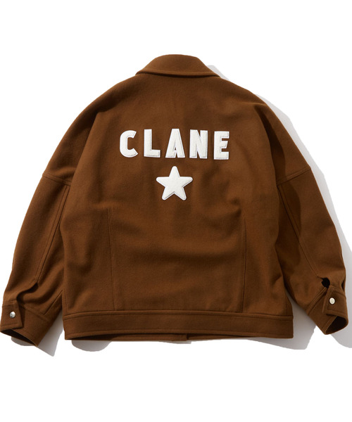 CLANE(クラネ)の「【CONVERSE TOKYO × CLANE】PATCH MELTON BLOUSON(UNISEX)(ブルゾン・レディース・ブラック/ブラウン・FREE)」の5枚目の写真
