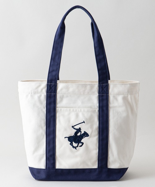 ビバリーヒルズポロクラブキャンバストートバッグ セール】BEVERLY HILLS POLO CLUB ビバリーヒルズポロクラブ