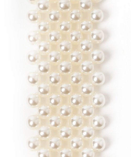 LOWRYS FARM（ローリーズファーム）の「ボールチェーンチョーカー　976392（チョーカー・レディース・オフホワイト/シルバー・FREE）」の3枚目の写真