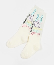 カラフルロゴハイソックス