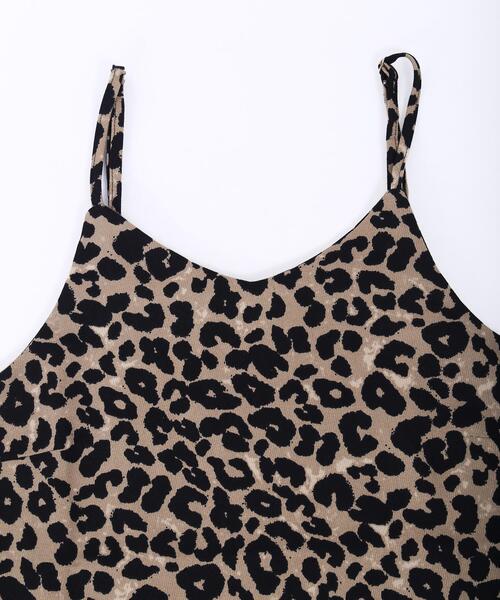 PHILLY（フィリー）の「【PHILLY】レオパードキャミワンピース（ワンピース・レディース・ベージュ・FREE）」の10枚目の写真
