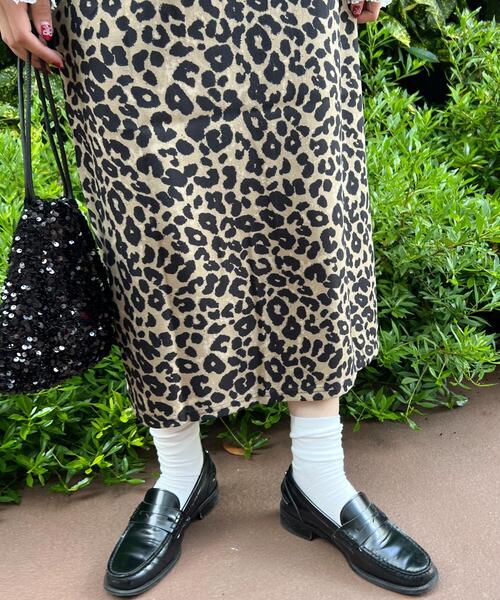 PHILLY（フィリー）の「【PHILLY】レオパードキャミワンピース（ワンピース・レディース・ベージュ・FREE）」の3枚目の写真