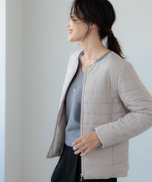 セール】蓄熱スリムジャケット（その他アウター）｜Elura（エルーラ