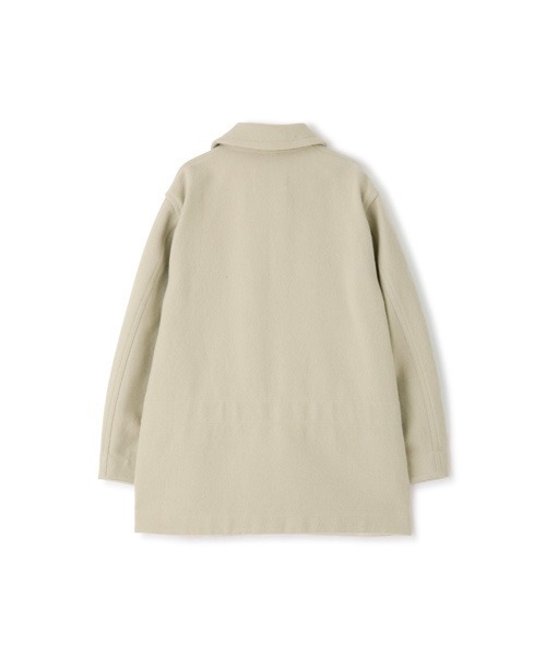 MHL.（エムエイチエル）の「HEAVY COTTON WOOL DRILL（その他アウター・レディース・ブラック/ライトベージュ・1/2）」の9枚目の写真