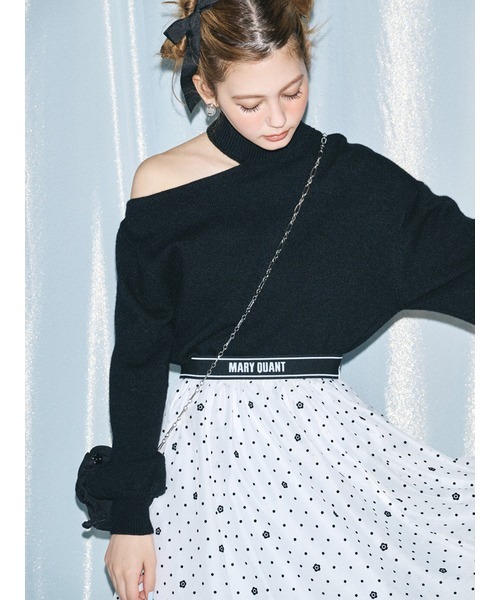 LILY BROWN(リリーブラウン)の「【LILY BROWN×MARY QUANT】デイジーバッグ(ショルダーバッグ・レディース・ホワイト/ブラック・FREE)」の6枚目の写真