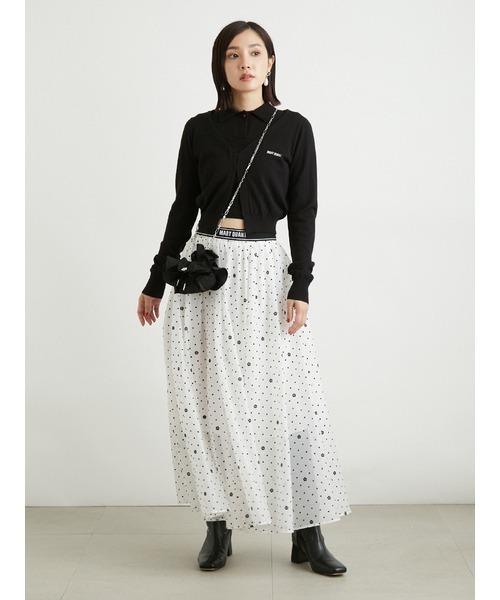 LILY BROWN(リリーブラウン)の「【LILY BROWN×MARY QUANT】デイジーバッグ(ショルダーバッグ・レディース・ホワイト/ブラック・FREE)」の9枚目の写真