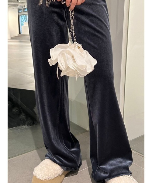 LILY BROWN(リリーブラウン)の「【LILY BROWN×MARY QUANT】デイジーバッグ(ショルダーバッグ・レディース・ホワイト/ブラック・FREE)」の3枚目の写真