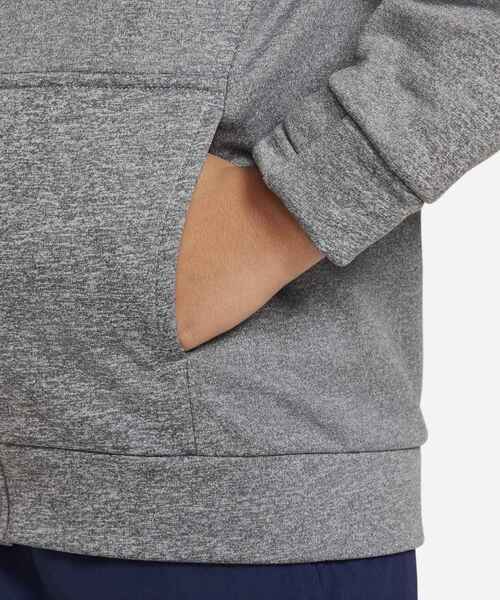 NIKE（ナイキ）の「ナイキ Therma-FIT マルチ+ ジュニア フルジップ トレーニングパーカー / Nike Therma-FIT Multi+ Big Kids' Full-Zip Training Hoodie（パーカー・キッズ・ブラック/グレー系その他・130/160/150/170/140）」の12枚目の写真