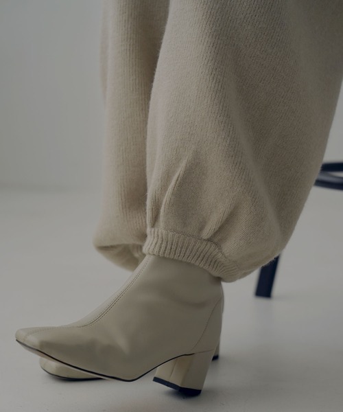 hellam（へラム）の「サイドポケットニットカーゴパンツ（カーゴパンツ・レディース・グレー/ホワイト/ブラック・FREE）」の17枚目の写真