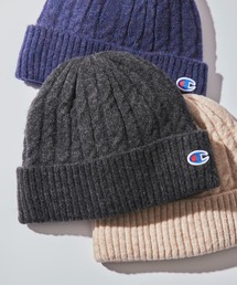 Champion（チャンピオン）の「【CHAMPION】492-0142 ケーブル裏ボアニットワッチ（ニットキャップ/ビーニー）」